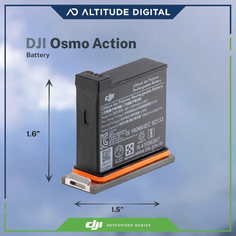 DJI Osmo Action: Battery