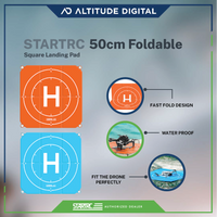 STARTRC 50cm Foldable Square Landing Pad Features