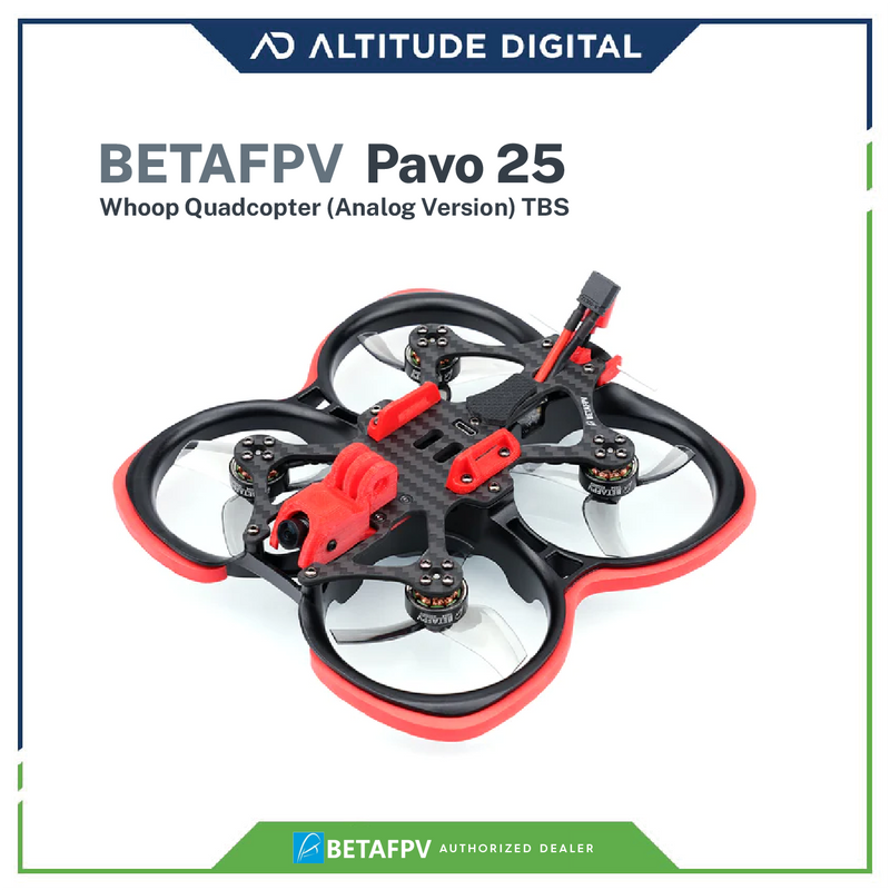 BETAFPV Pavo 25 Whoop Quadcopter (Analog Version) TBS