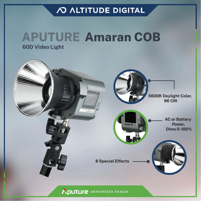 Aputure Amaran COB 60d Video Light