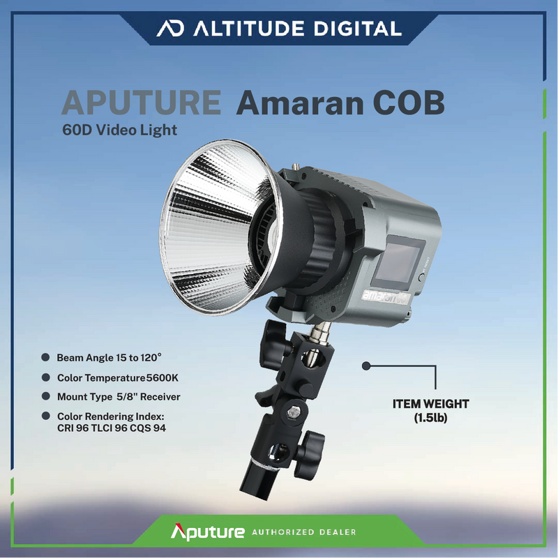 Aputure Amaran COB 60d Video Light