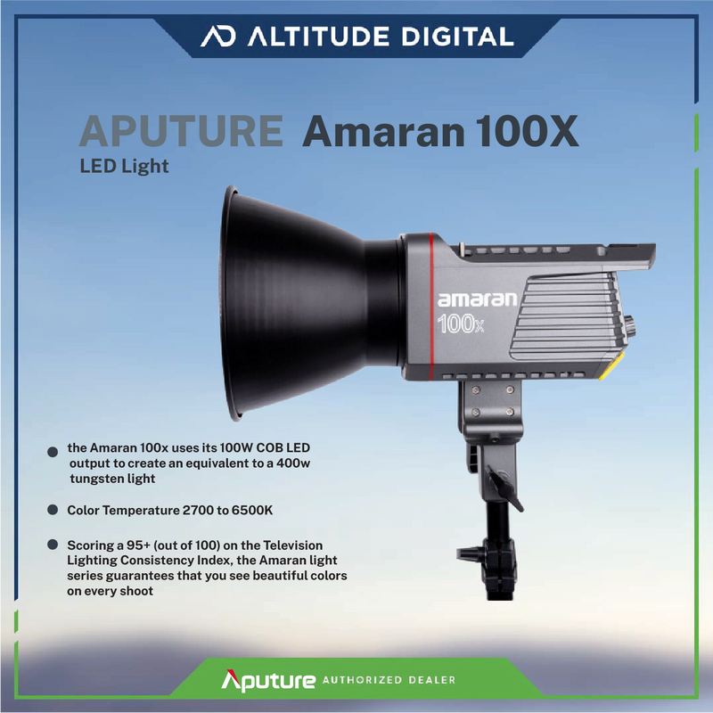 Aputure Amaran 100x Bi-Color LED Light