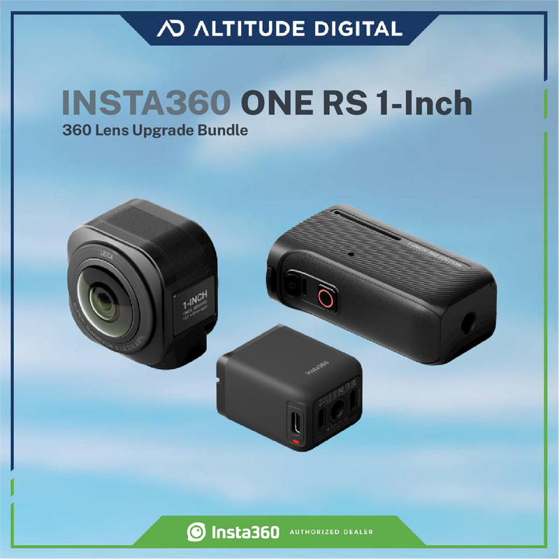 Insta360 ONE RS 1-Inch 360 Lens Upgrade Bundle