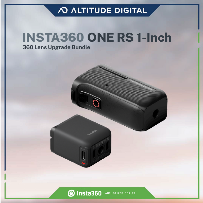 Insta360 ONE RS 1-Inch 360 Lens Upgrade Bundle