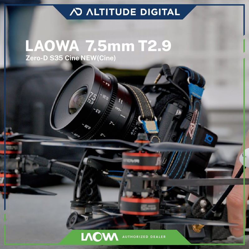 Laowa 7.5mm T2.9 Zero-D S35 Cine (Pre-Order)