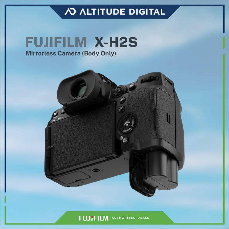 FUJIFILM X-H2S Mirrorless Camera with Sandisk Extreme SD 128GB