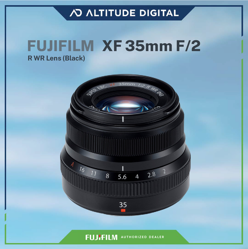 公式サイFUJIFILM XF35mm F2 R WR black レンズ(単焦点)