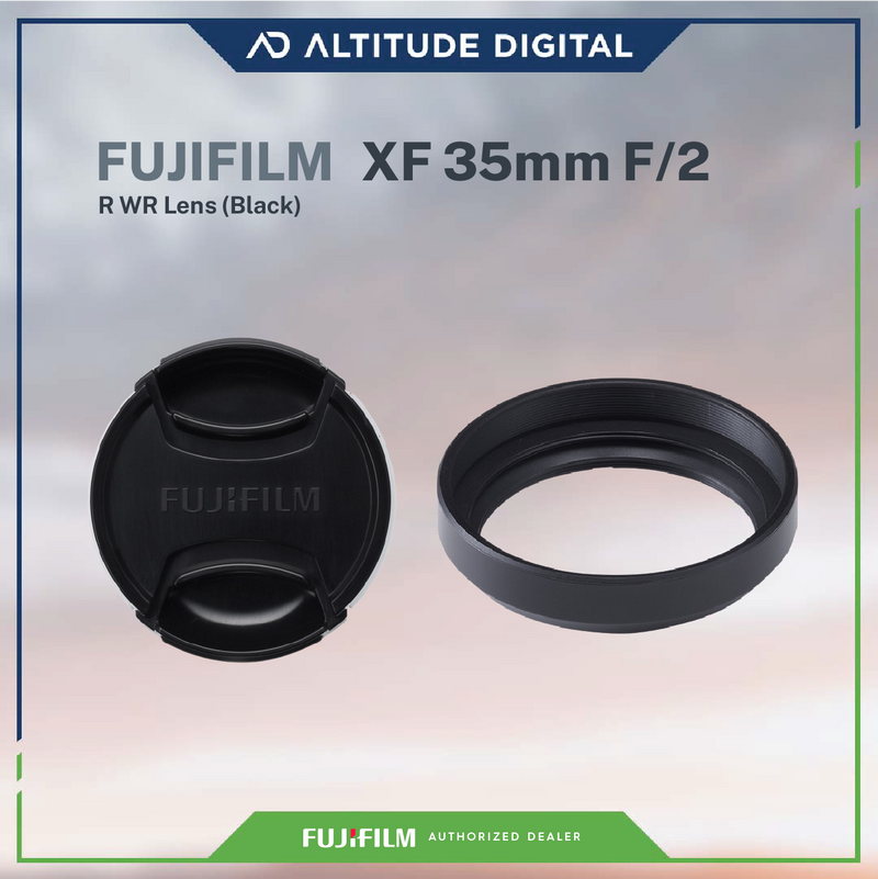 FUJIFILM XF35 F2 R WR - Black