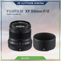 FUJIFILM XF 50mm F2 R WR Lens Black
