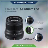 FUJIFILM XF 50mm F2 R WR Lens Features