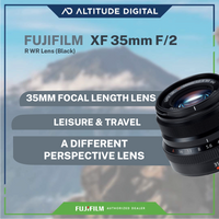 FUJIFILM XF35 F2 R WR Lens can be mounted on the X-E2 Fujifilm Camera