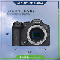 Canon EOS R7 Mirrorless Camera Camera Dimension