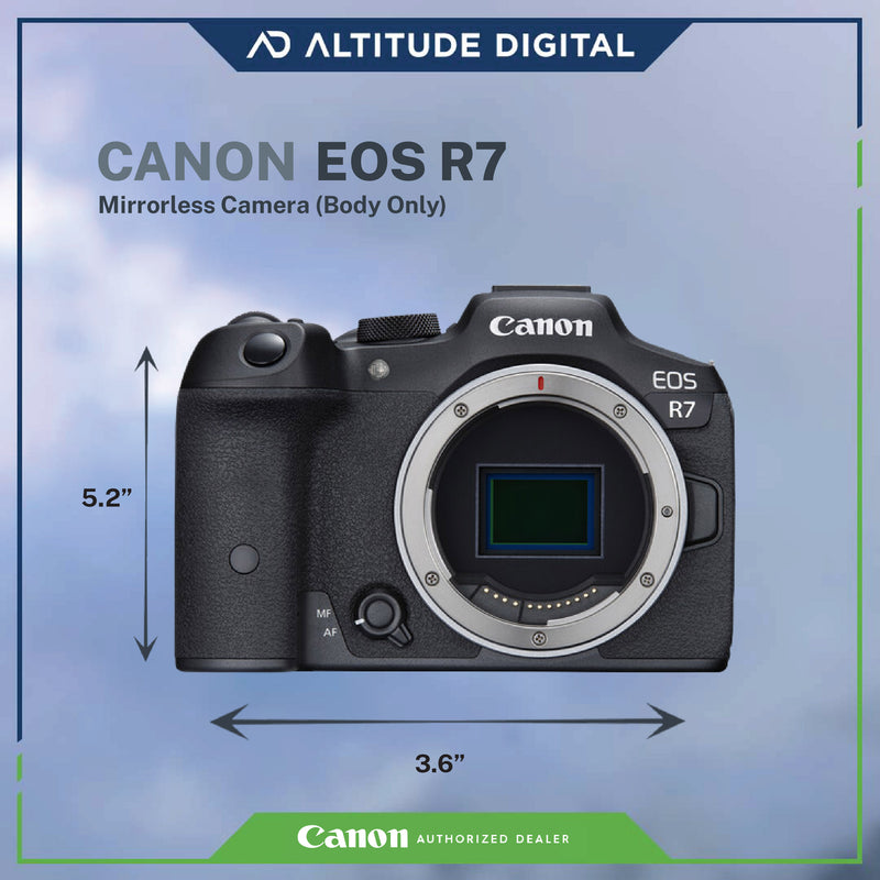 Canon EOS R7 Mirrorless Camera Body + FREE SanDisk Extreme Pro SDXC, SDXXD 128GB