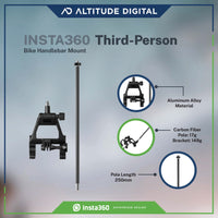 Insta360 Third-Person Bike Handlebar Mount Features