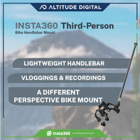 Insta360 Third-Person Bike Handlebar Mount Add-On