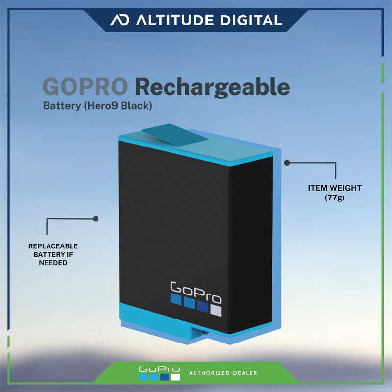 GoPro HERO9 Black: Rechargeable Battery