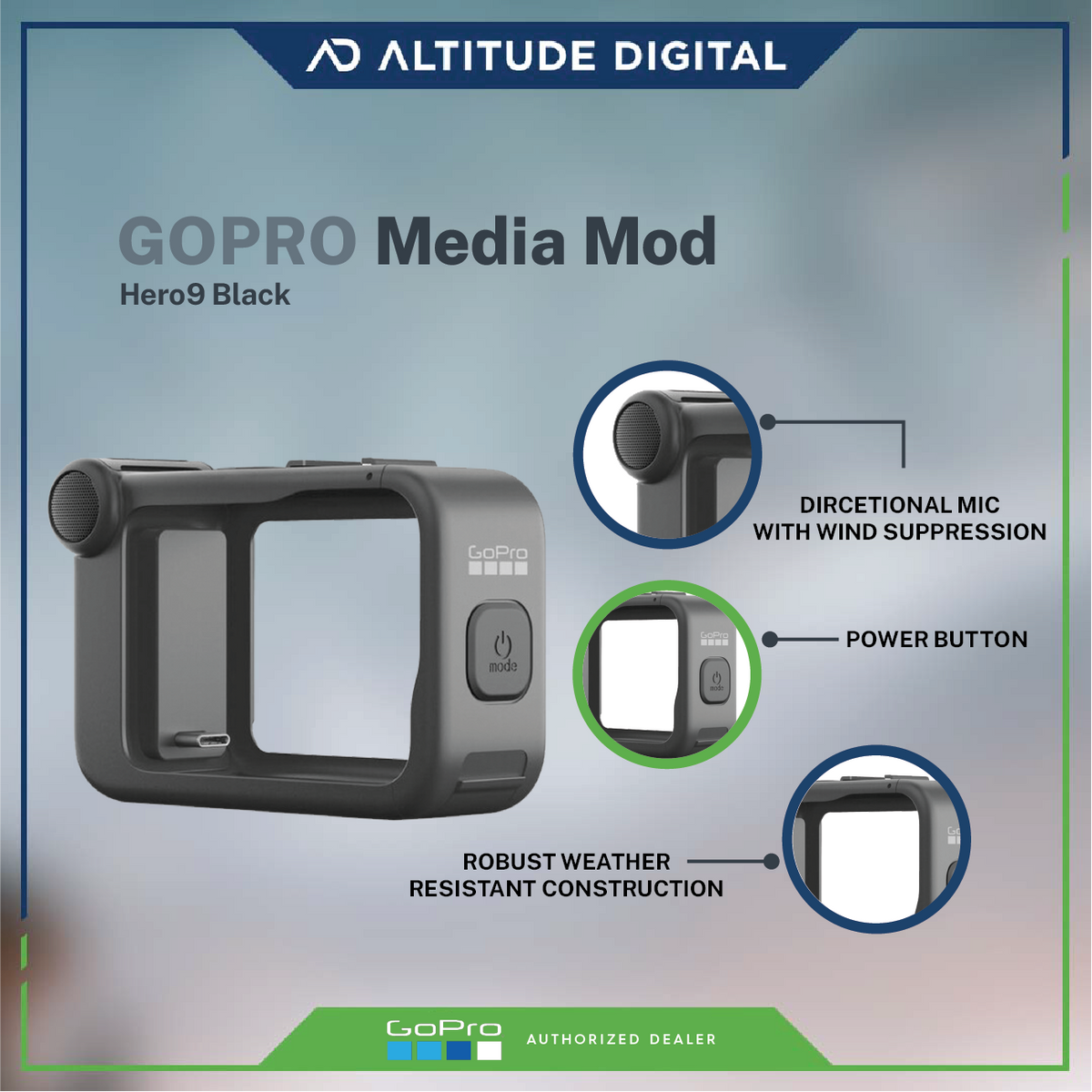 GoPro Media Mod Altitude - Main Image