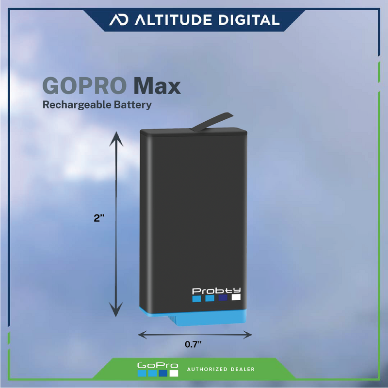 GoPro Rechargeable Battery for MAX 360 Camera ACBAT-001 B&H