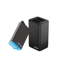 Max Dual Battery Charger and Battery for GoPro