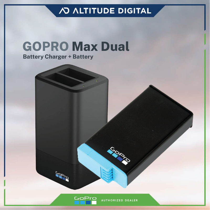 GoPro MAX Dual Battery Charger Battery Altitude