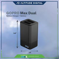 GoPro Max Dual Battery Charger