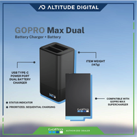 GoPro Max Dual Battery Charger + GoPro Max Battery