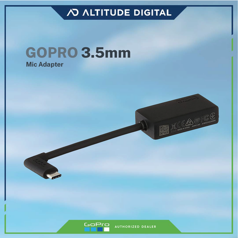 GoPro Pro 3.5mm Mic Adapter