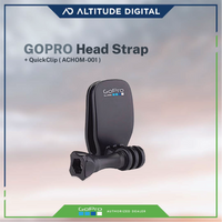 GoPro Head Strap + QuickClip bundle allows stable recording from your head