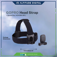 GoPro Head Strap with QuickClip for hands-free POV footage