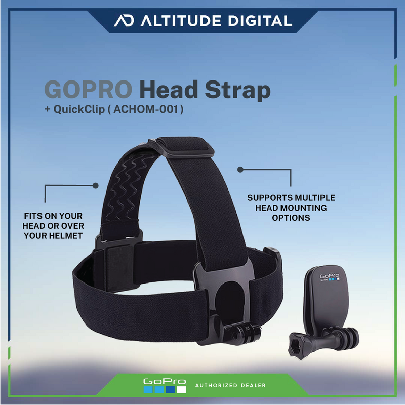 GoPro Head Strap + QuickClip