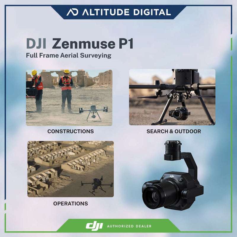 DJI Zenmuse P1 - Full-Frame Aerial Camera