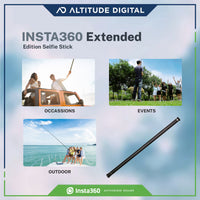 Group selfie using the Insta360 Extended Selfie Stick