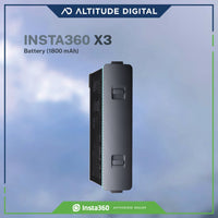 INSTA360 X3 battery for extended action camera power