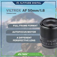 Viltrox AF 50mm F1.8 Autofocus Prime Lens for DSLR Cameras