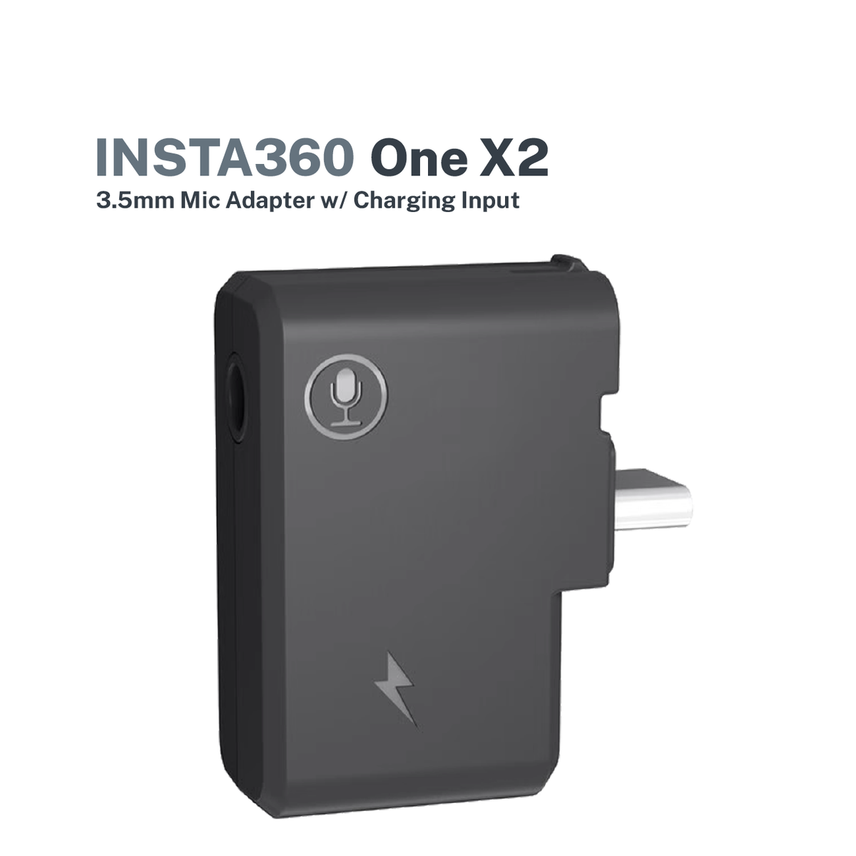 Insta360 ONE X2 Dual 3.5mm USB-C Adapter - Altitude