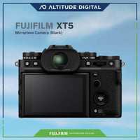 LCD Screen of Fujifulm XT5 Mirrorless Camera