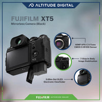 Features of Fujifilm XT5 Mirrorless Camera