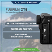 4k resolution shooting by the Fujifilm XT5 Mirrorless Camera