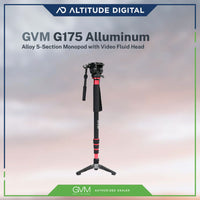 GVM G175 Aluminum Alloy Monopod for Camera equipment