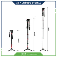 GVM G175 length is 25inches to 74inches