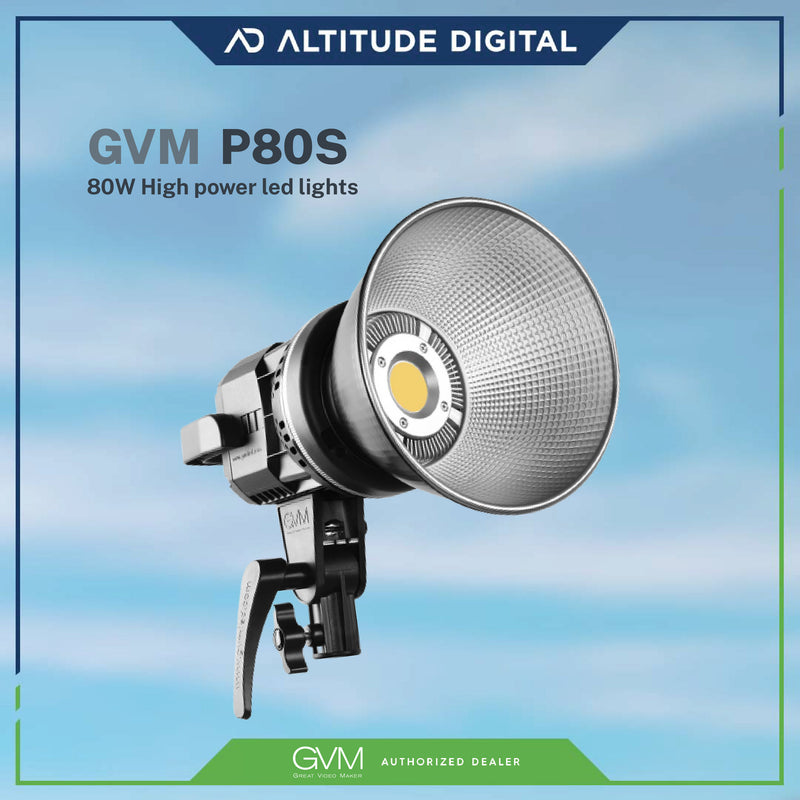 GVM P80S 80W High Power Led Lights