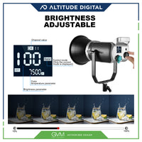 GVM SD300D has an adjustable brightness