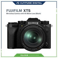 Fujifilm XT5 Mirrorless Camera with 16-80mm Lens in Black