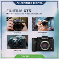 Fujifilm XT5 used for lifestyle, occasions, and outdoor photography