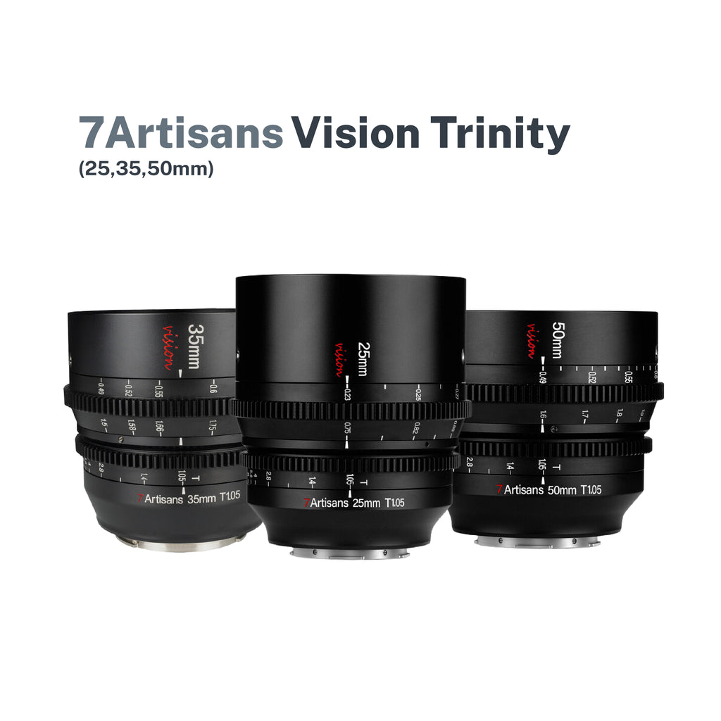 7Artisans Vision Trinity (25,35,50mm)