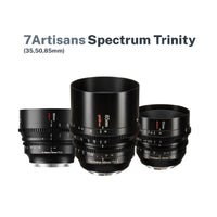7Artisans Spectrum Trinity (35,50,85mm)