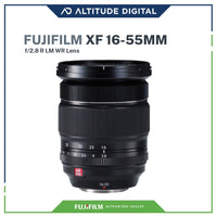 FUJIFILM XF 16-55mm F2.8 R LM WR Lens mounted on the Fujifilm X-H2S