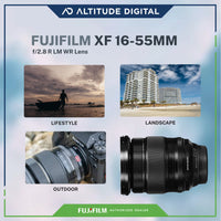 FUJIFILM XF 16-55mm F2.8 R LM WR Lens is great for lifestyle, landscape, and outdoor photography