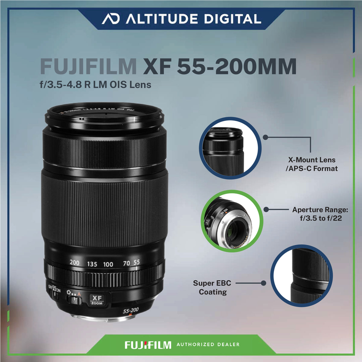 FUJIFILM XF 55-200mm f/3,5-4,8 R LM OIS - Foto Köberl FUJIFILM XF 55-200mm f/3,5-4,8 R LM OIS - Foto Köberl