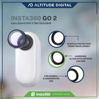 Lens guards for Insta360 GO 2 provide durable protection without affecting clarity